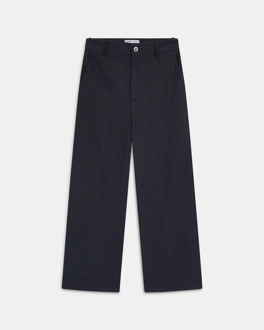 Pantalón Rayas Azul Marino