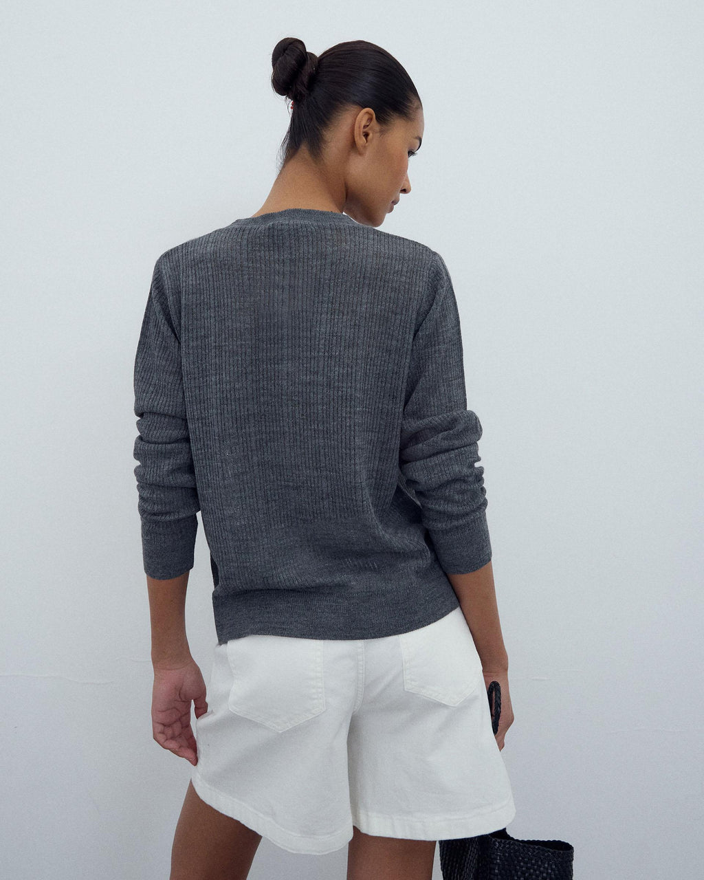 Chaqueta Punto Canale Gris