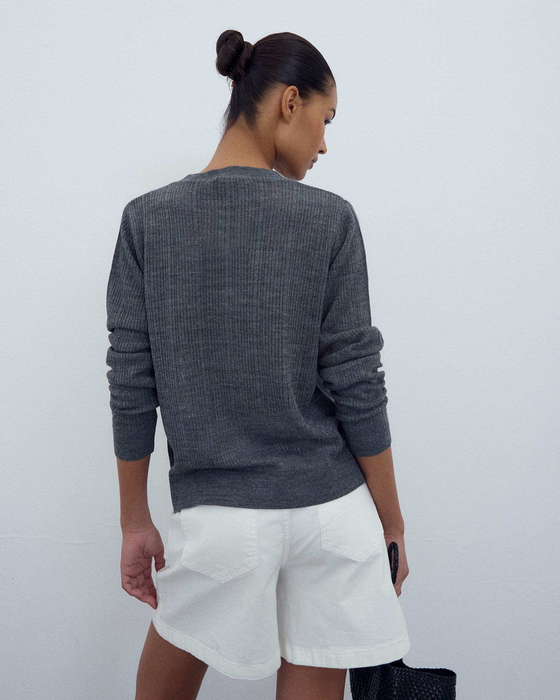 Chaqueta Punto Canale Gris