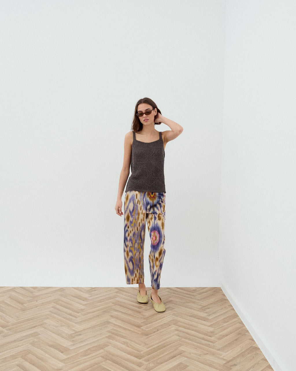 Pantalón Étnico Tye Dye Multicolor