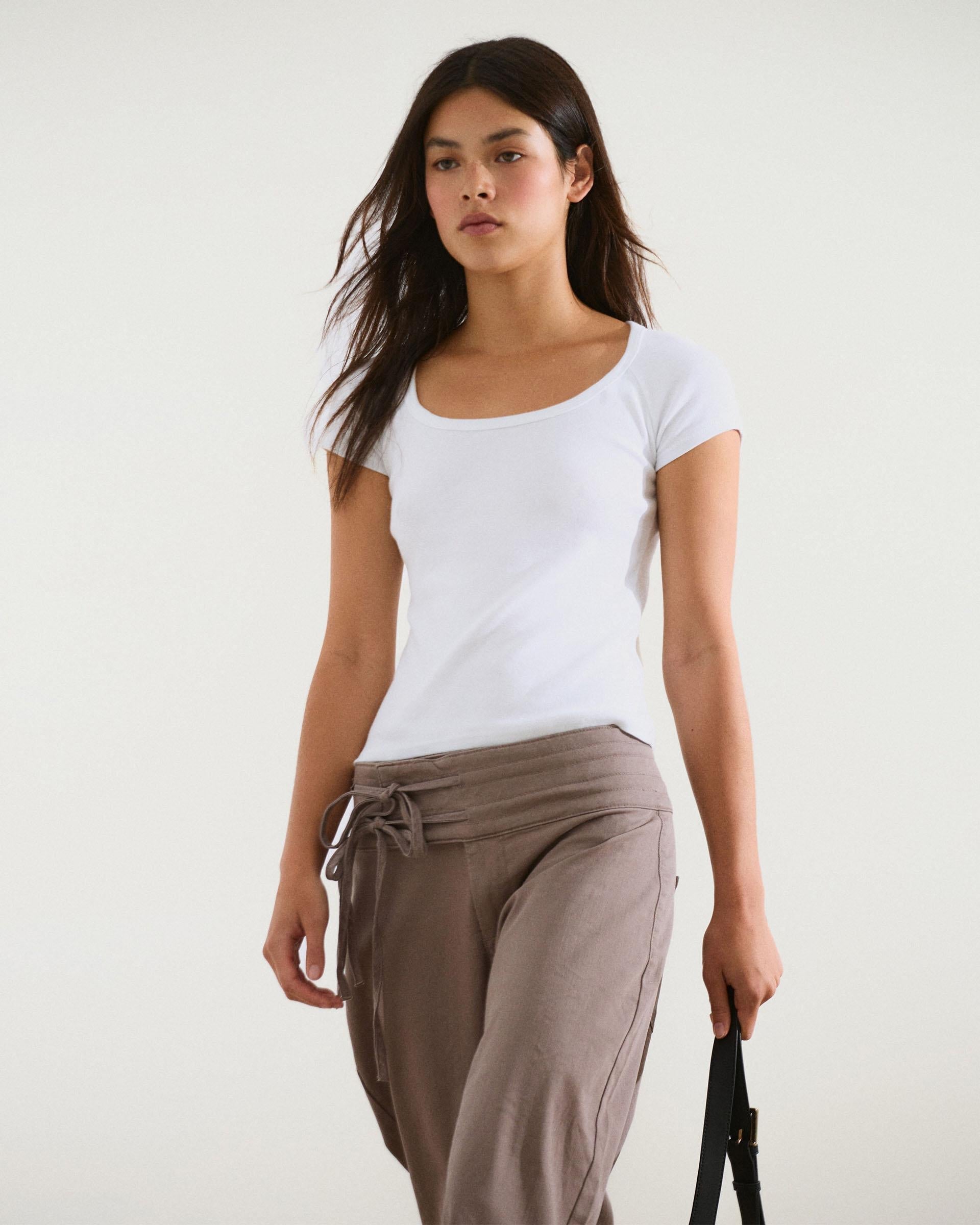 Jeans Triple Cinturilla Lazada Taupe