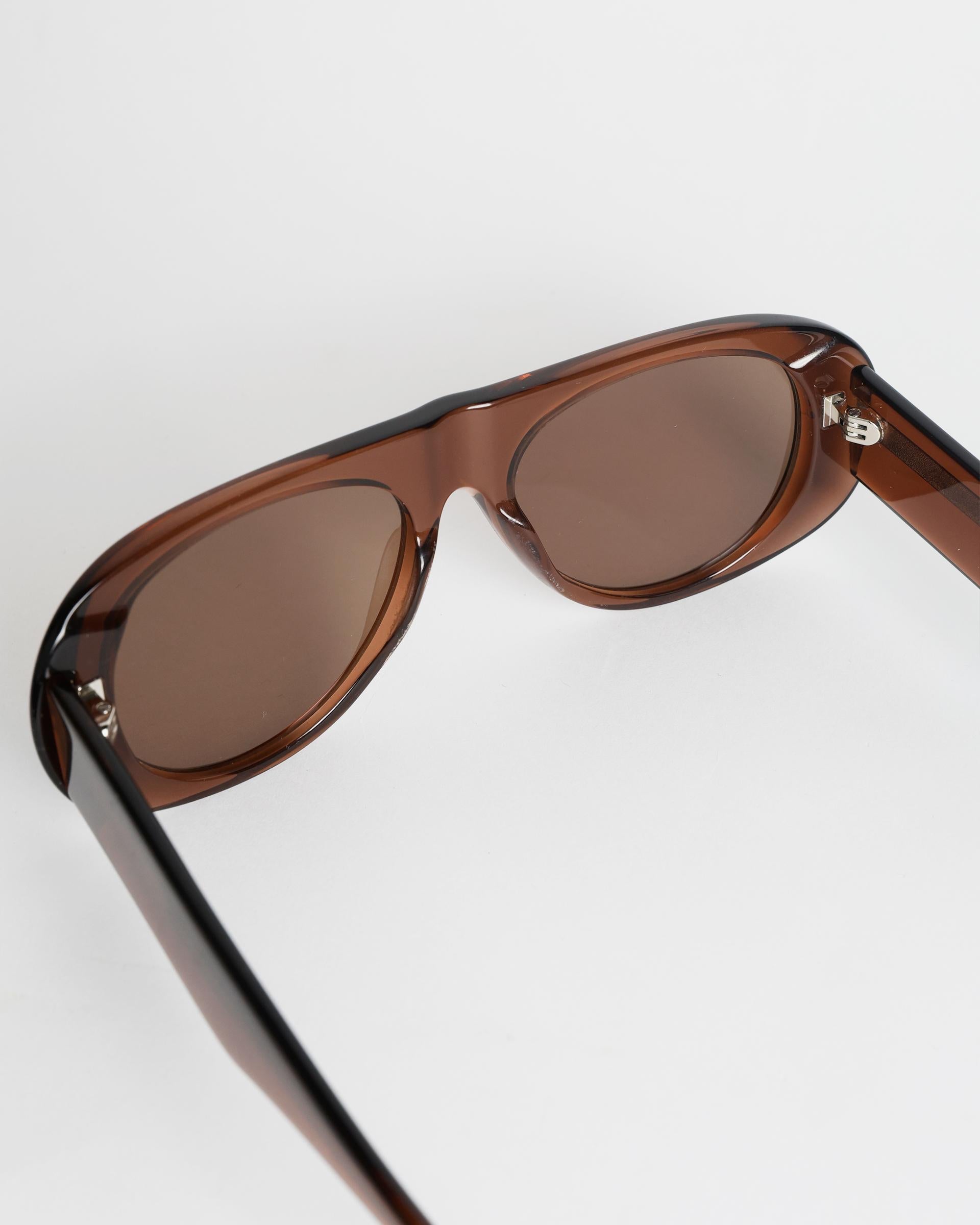 Gafas Aviador Marrón