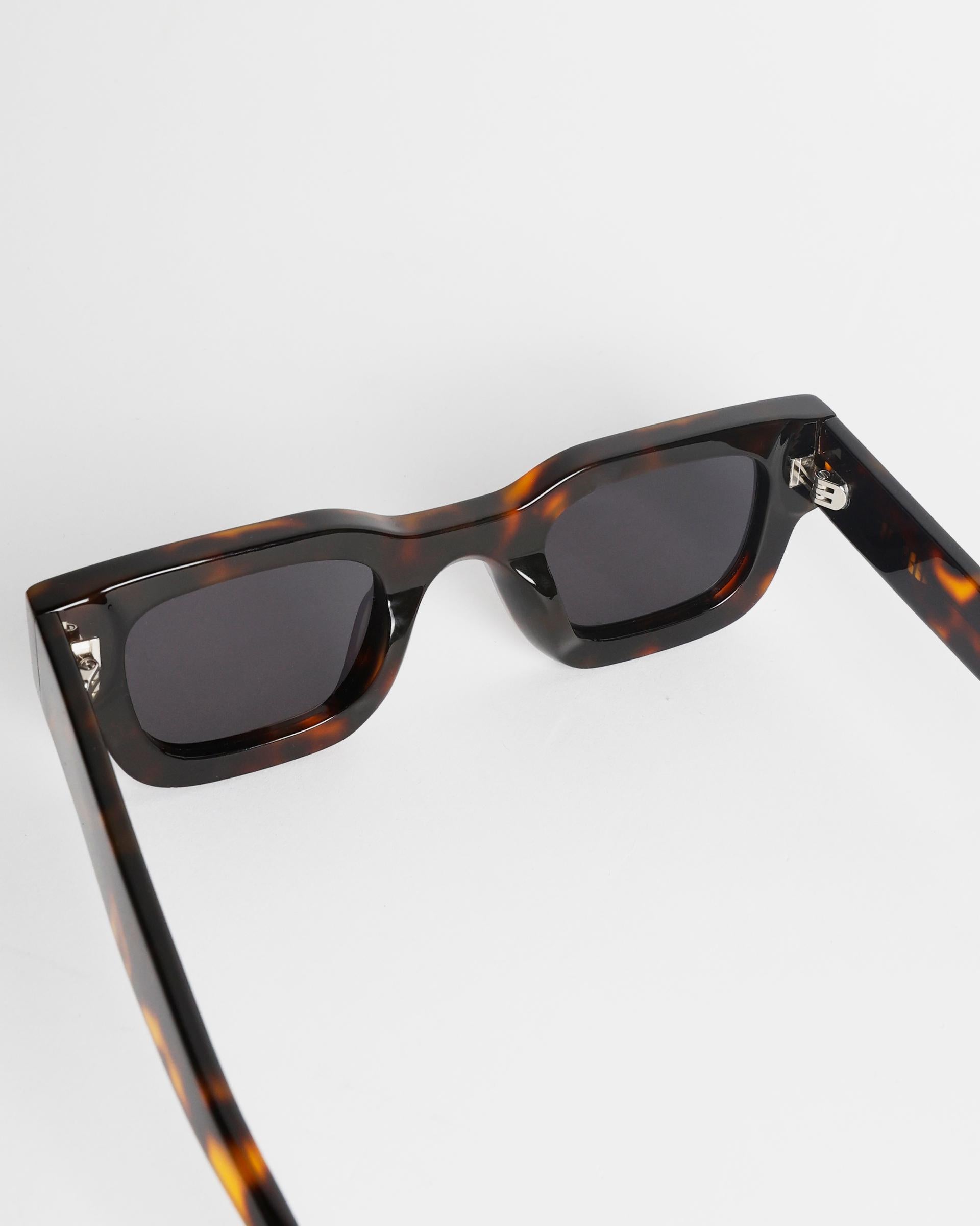 Gafas Rectangulares Marrón