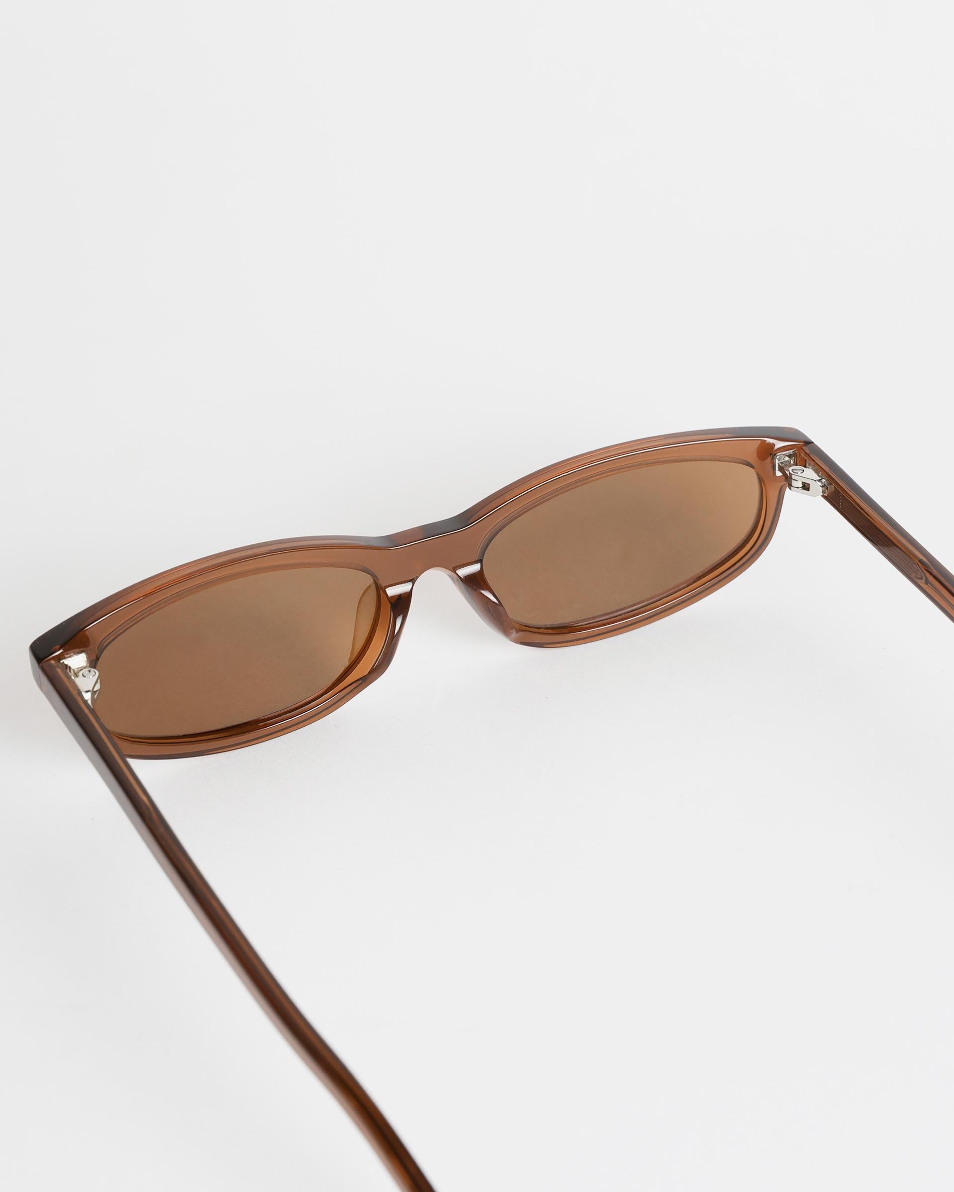 Gafas Ovaladas Marrón