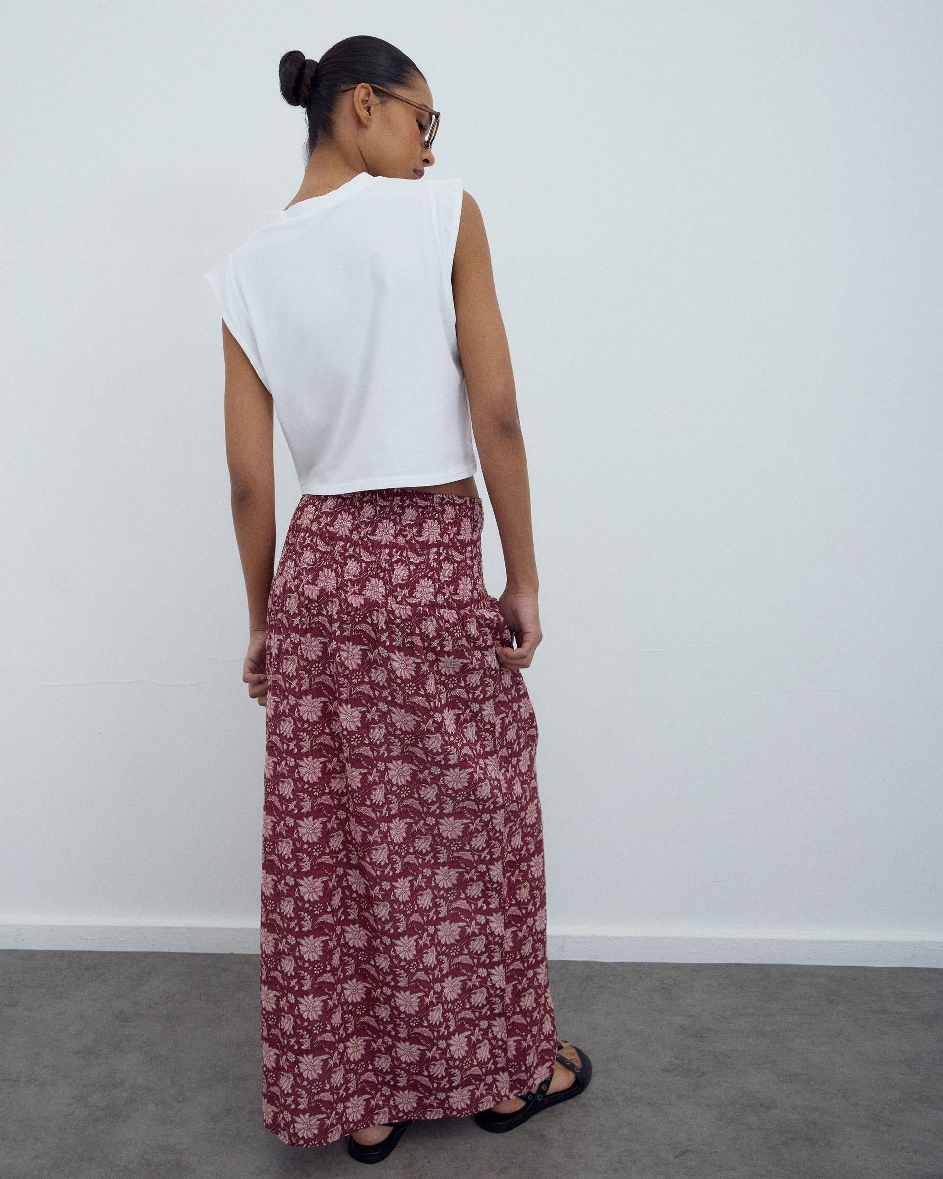 Camiseta Tachuelas Mangas Blanco