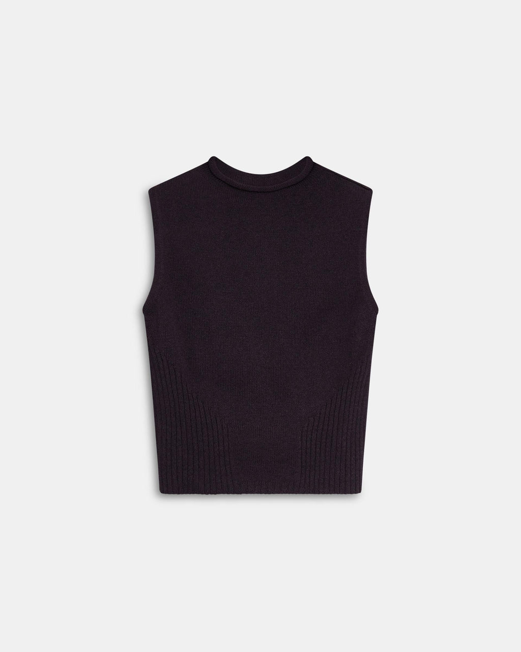 Top Punto Detalle Rib Morado