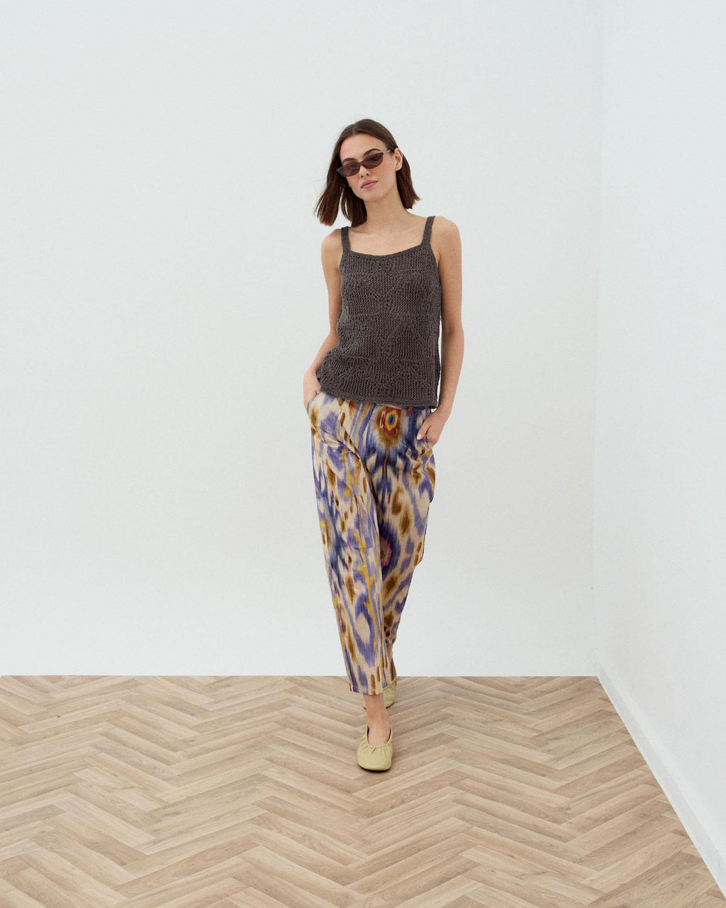 Pantalón Étnico Tye Dye Multicolor