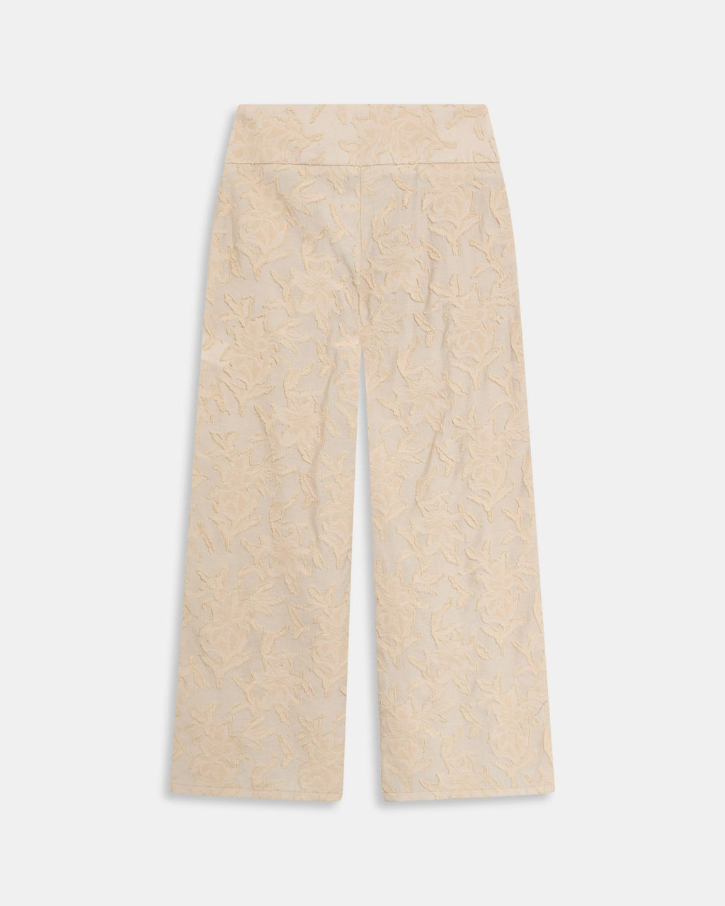Pantalón Jacquard Crudo