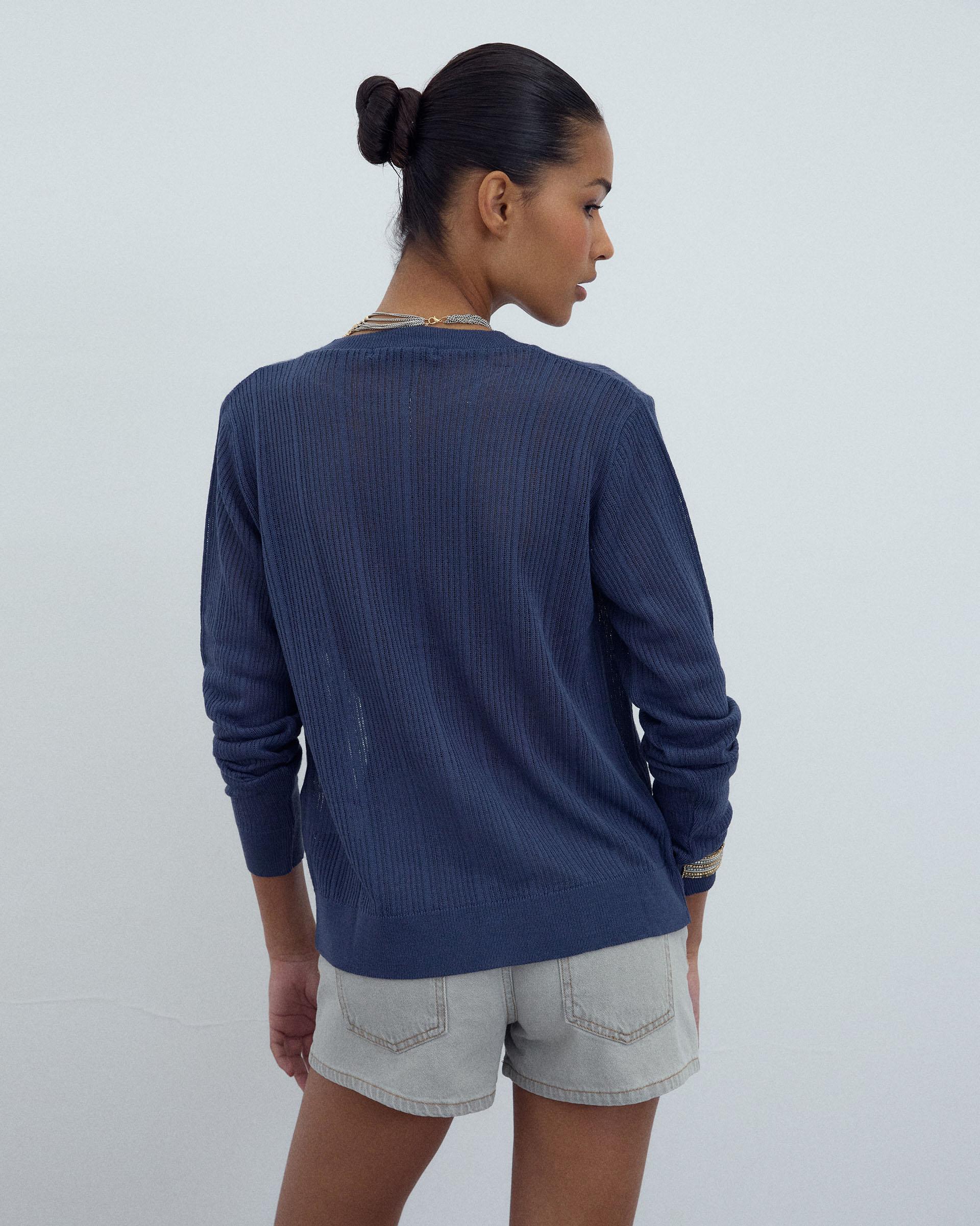 Chaqueta Punto Canale Azul