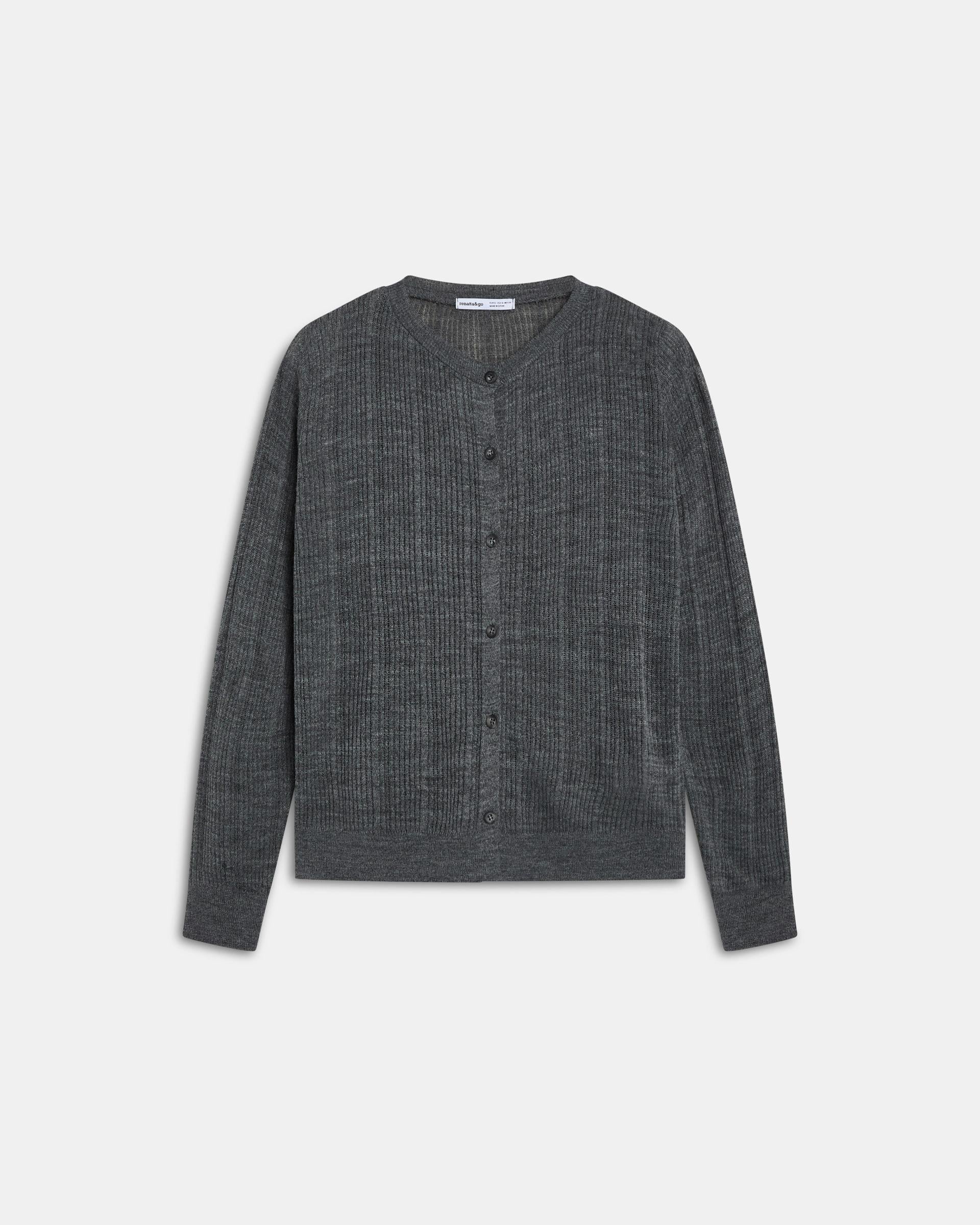 Chaqueta Punto Canale Gris