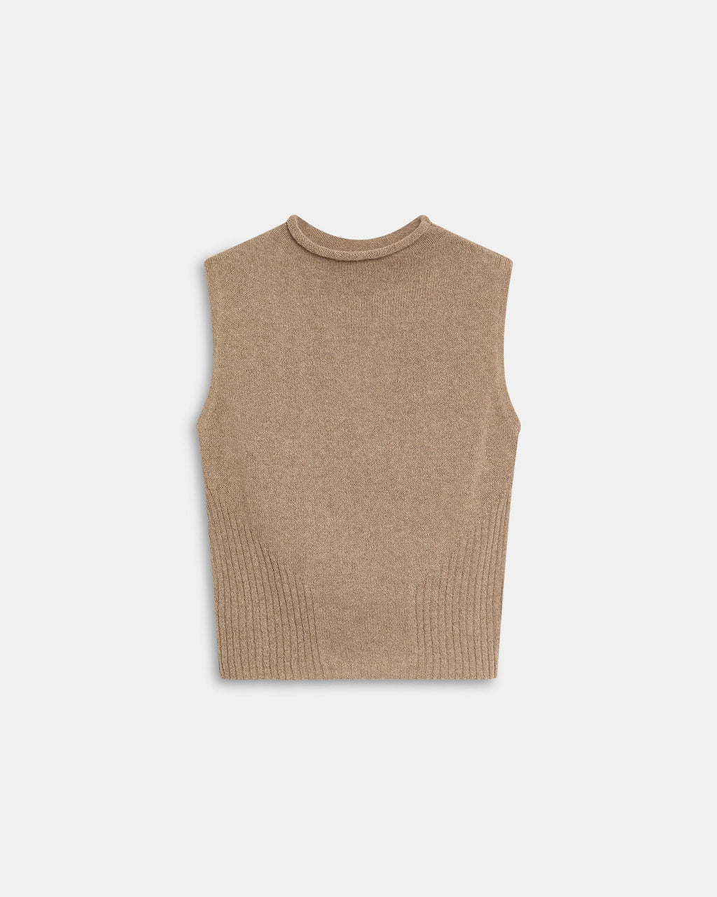 Top Punto Detalle Rib Beige