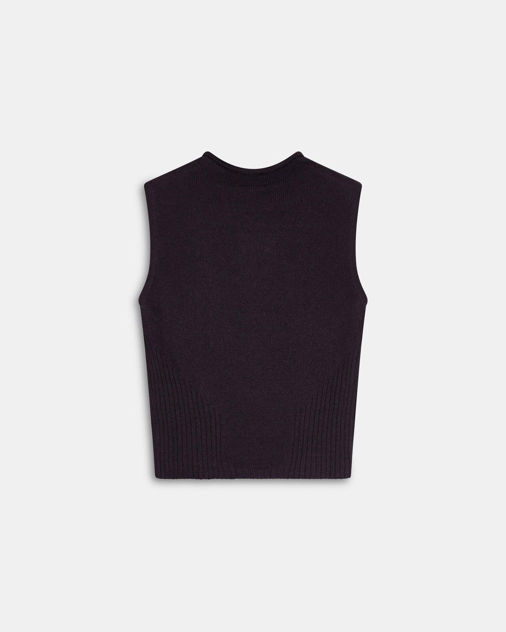 Top Punto Detalle Rib Morado