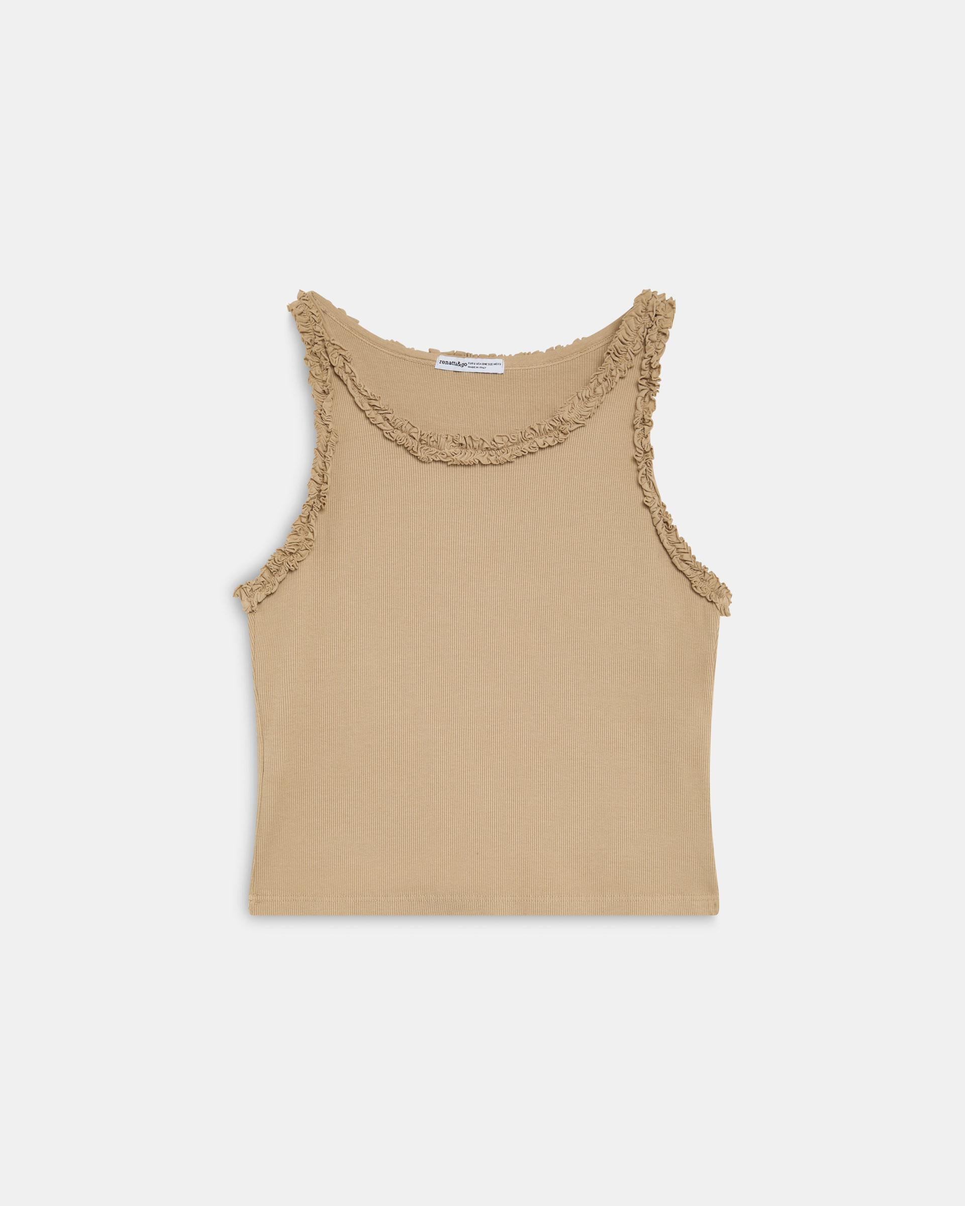 Camiseta Tank Volante Taupe