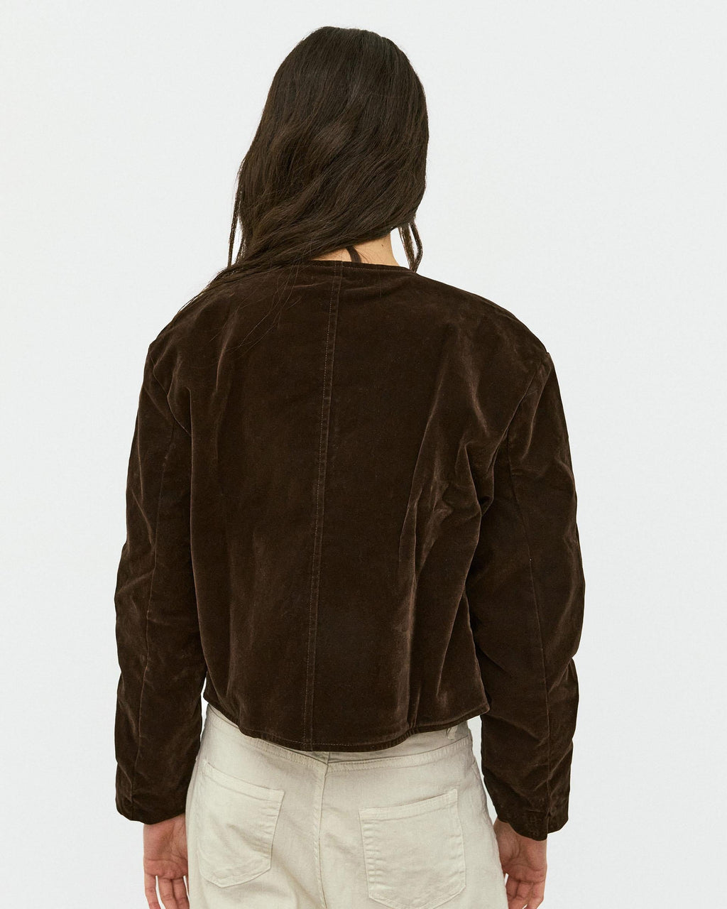 Chaqueta Velvet Marrón