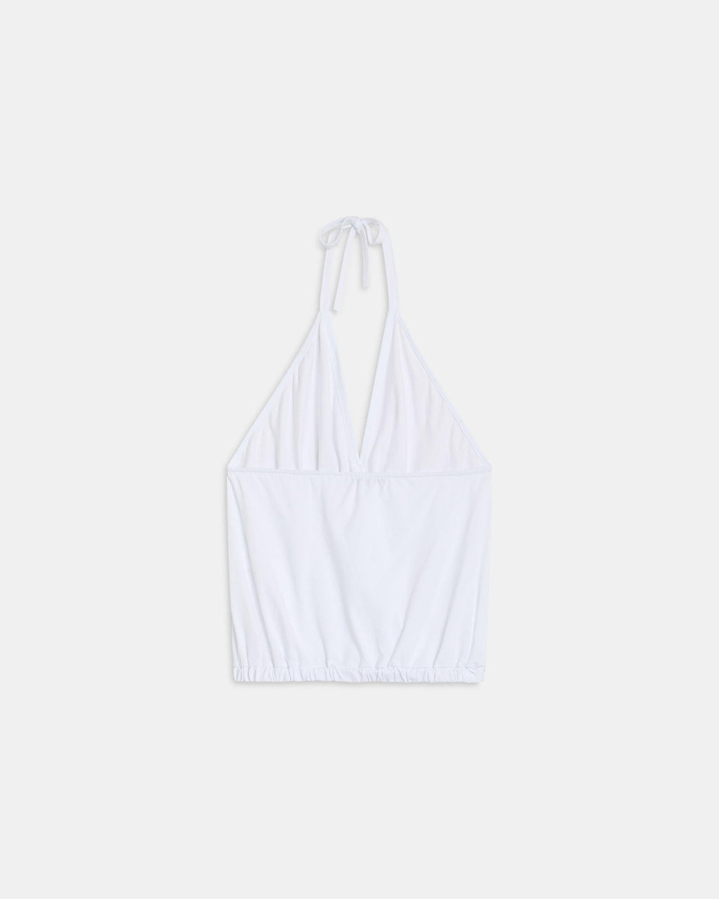 Camiseta Halter Cruzada Blanco