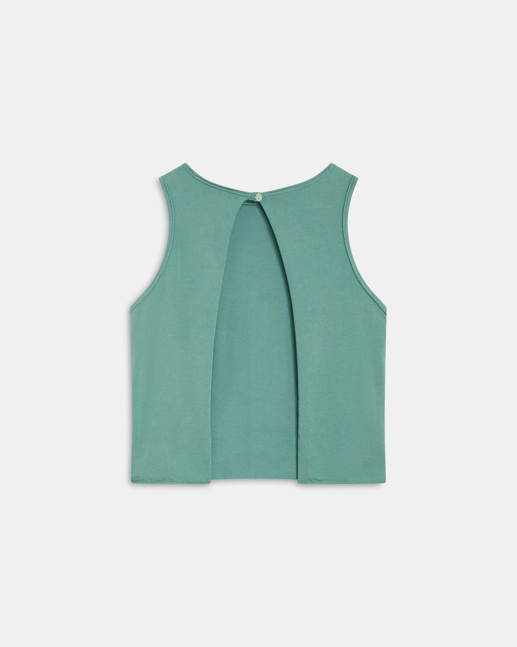 Camiseta Abertura Espalda Verde Agua