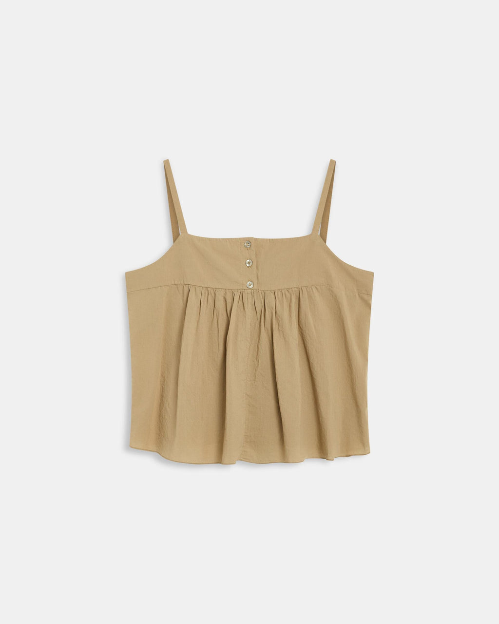 Top Tirantes Detalle Delantero Taupe