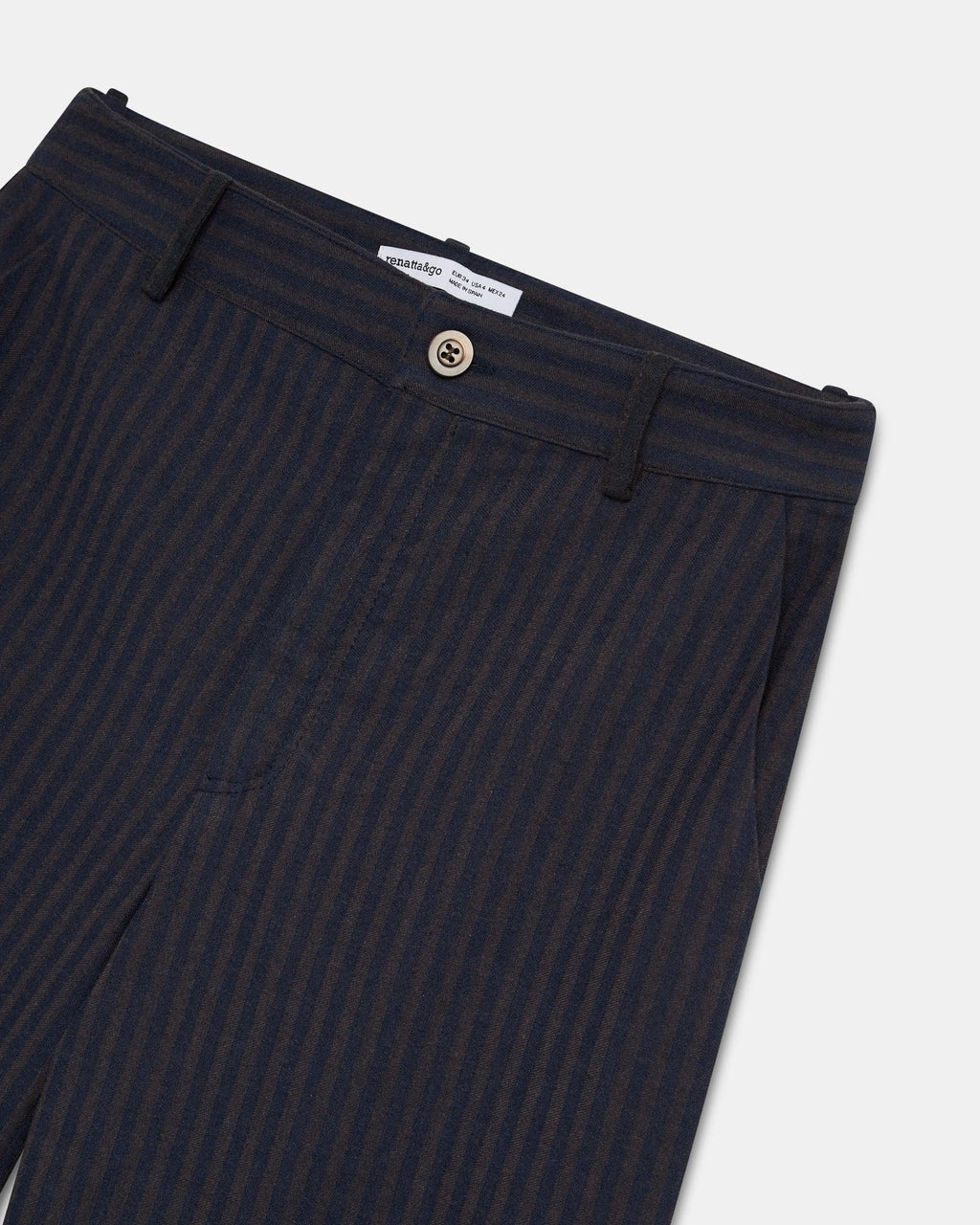 Pantalón Rayas Azul Marino