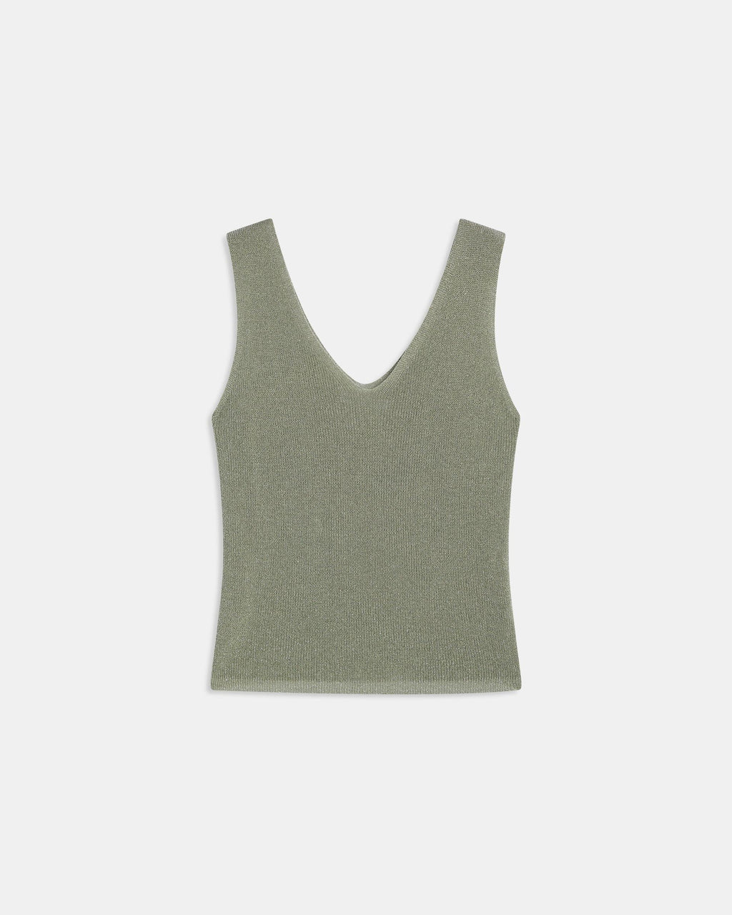 Top Tirantes Lurex Verde