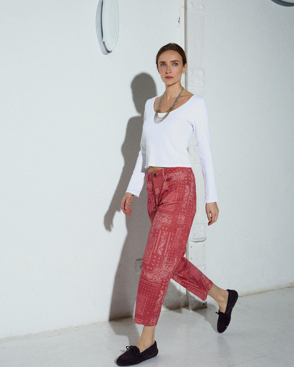 Jeans Bandana Rojo