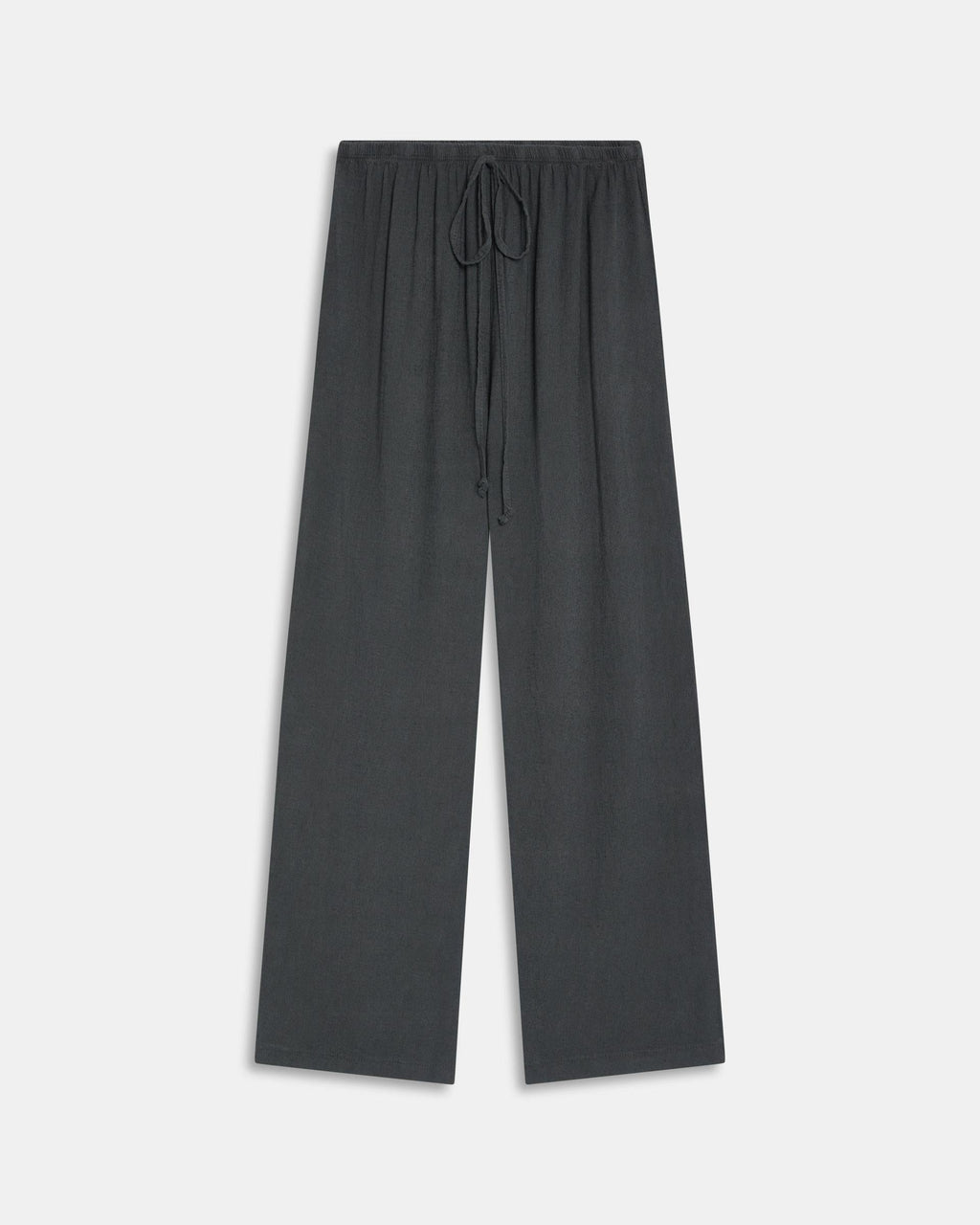 Pantalón Ancho Lino Antracita