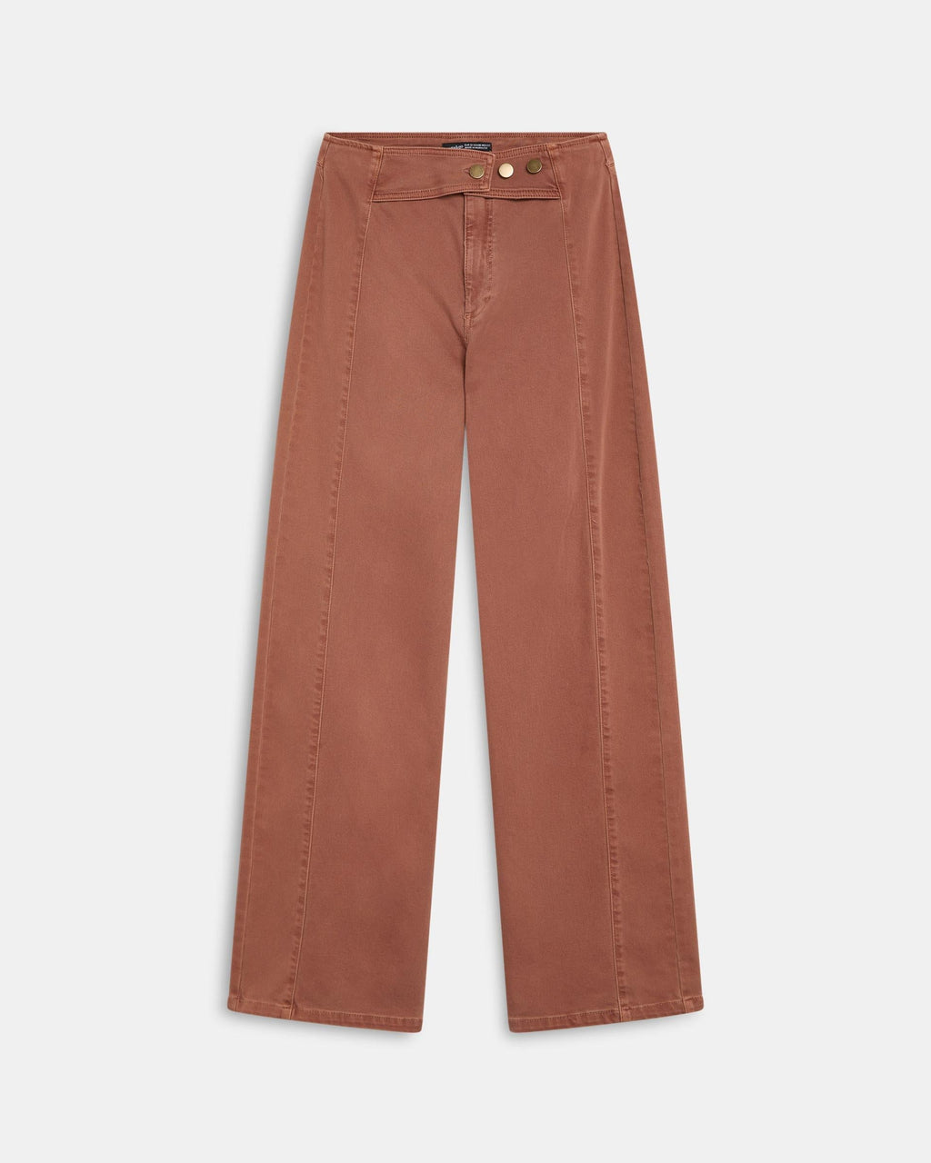 Jeans Cinturilla Pieza Botones Cobre