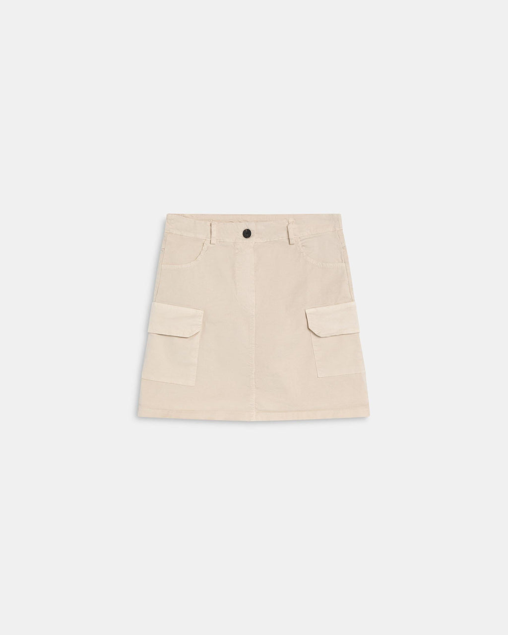 Minifalda Bolsillos Cargo Crudo