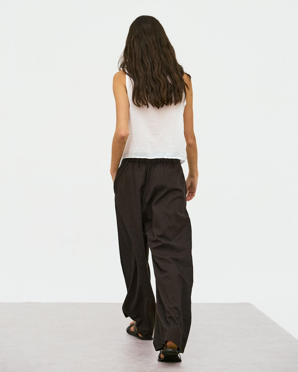 Blusa Volantes Delanteros Blanca