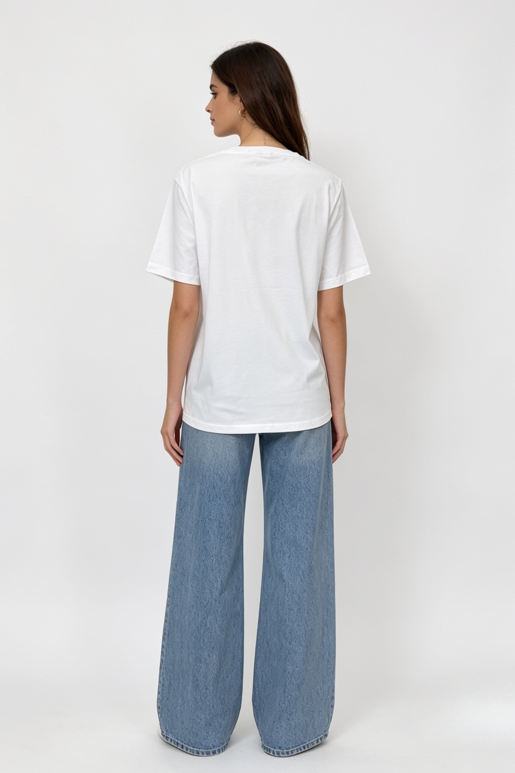 CAMISETA GALERY BLANCA DE RAYAS