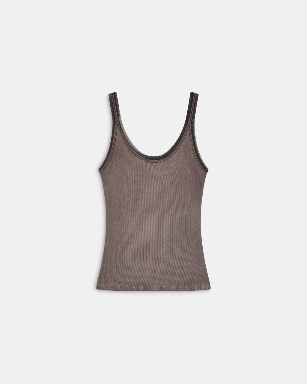 Camiseta Tirantes Tul Marrón