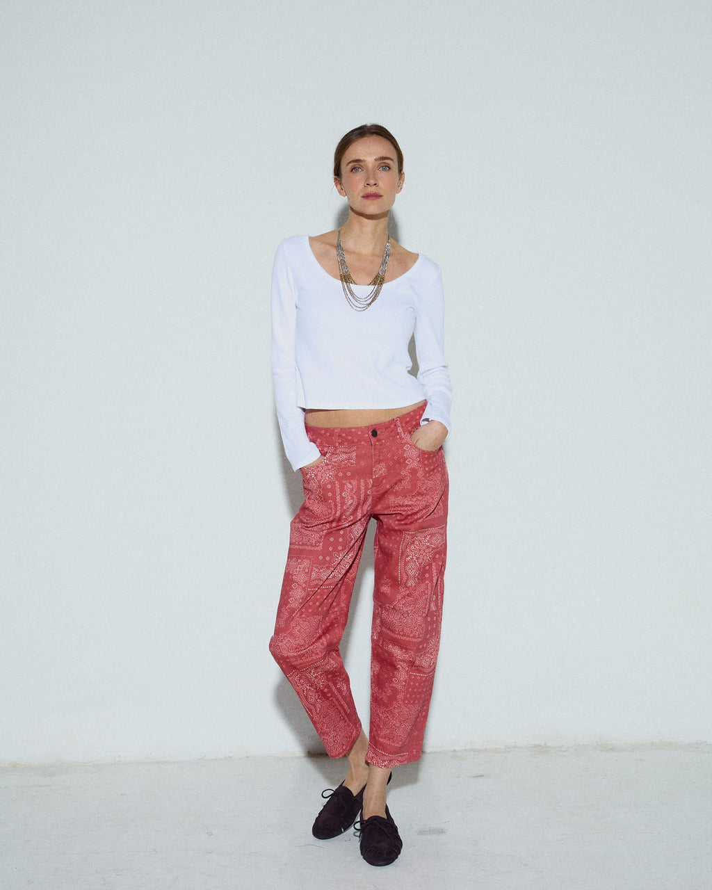 Jeans Bandana Rojo