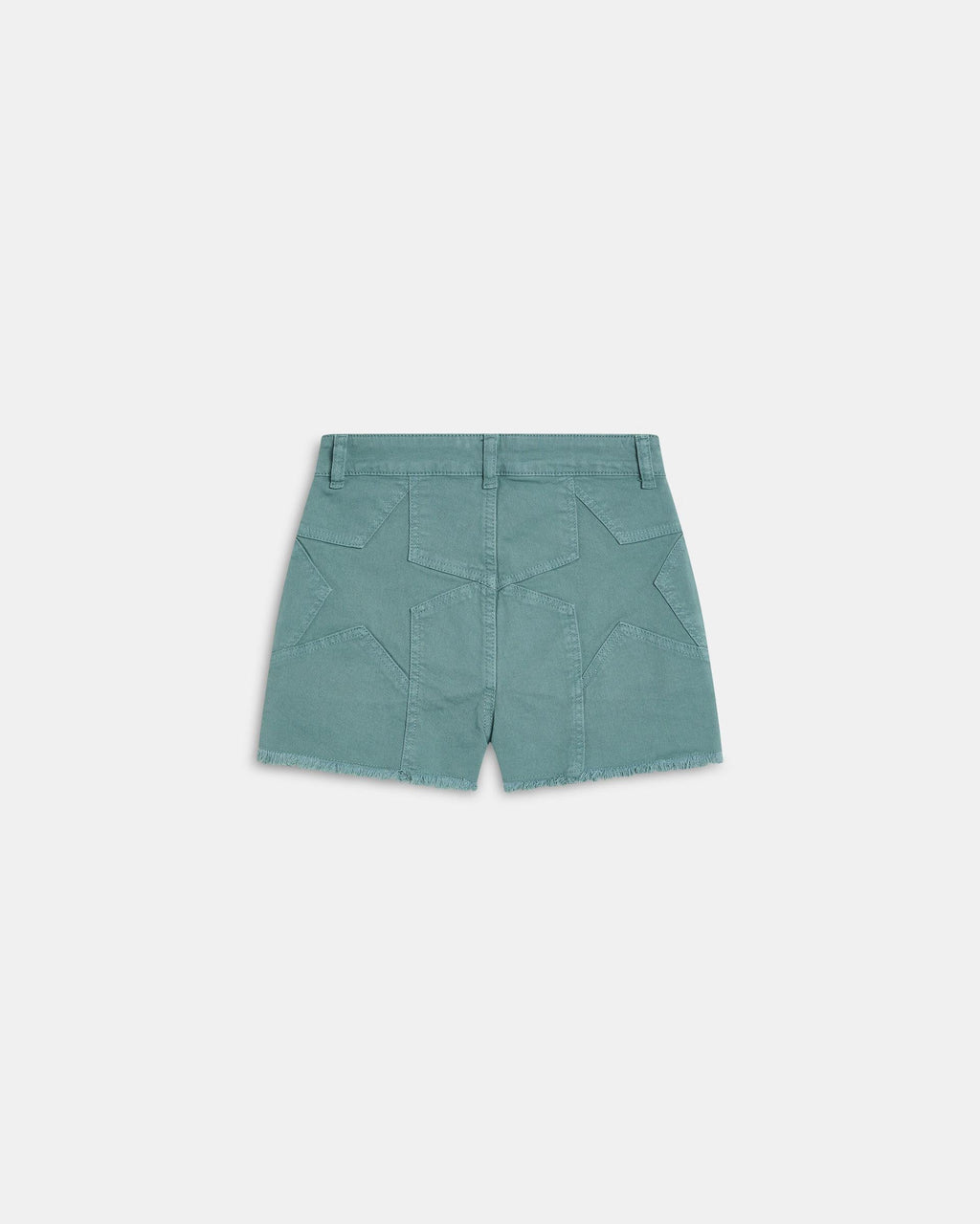 Shorts Estrellas Traseras Verde Agua