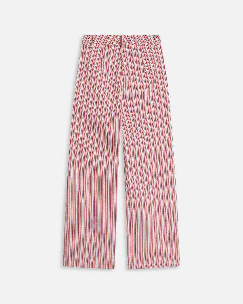 Pantalón Rayas Botones Multicolor