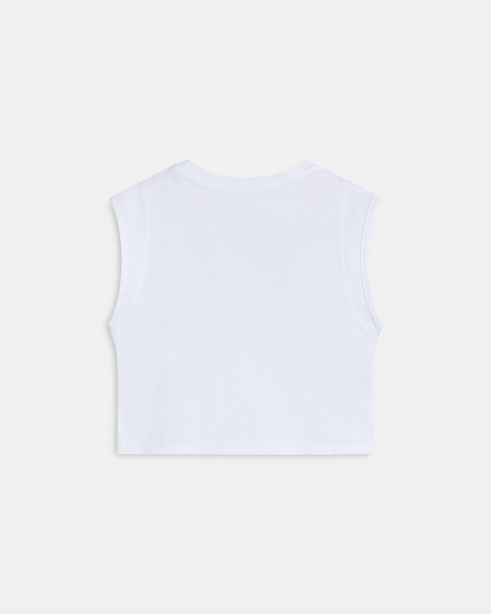 Camiseta Tachuelas Mangas Blanco
