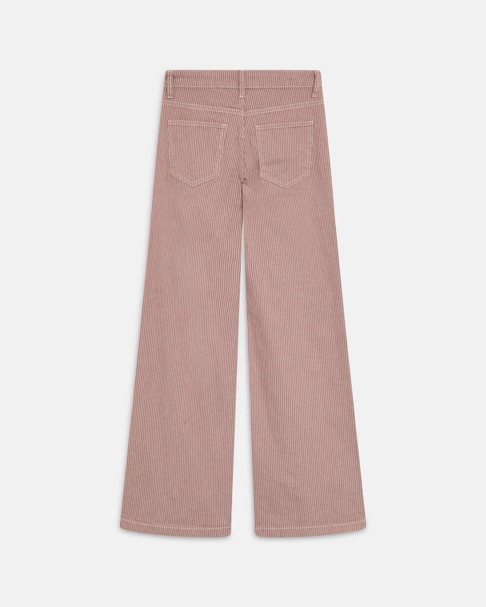 Jeans Rayas Rosa