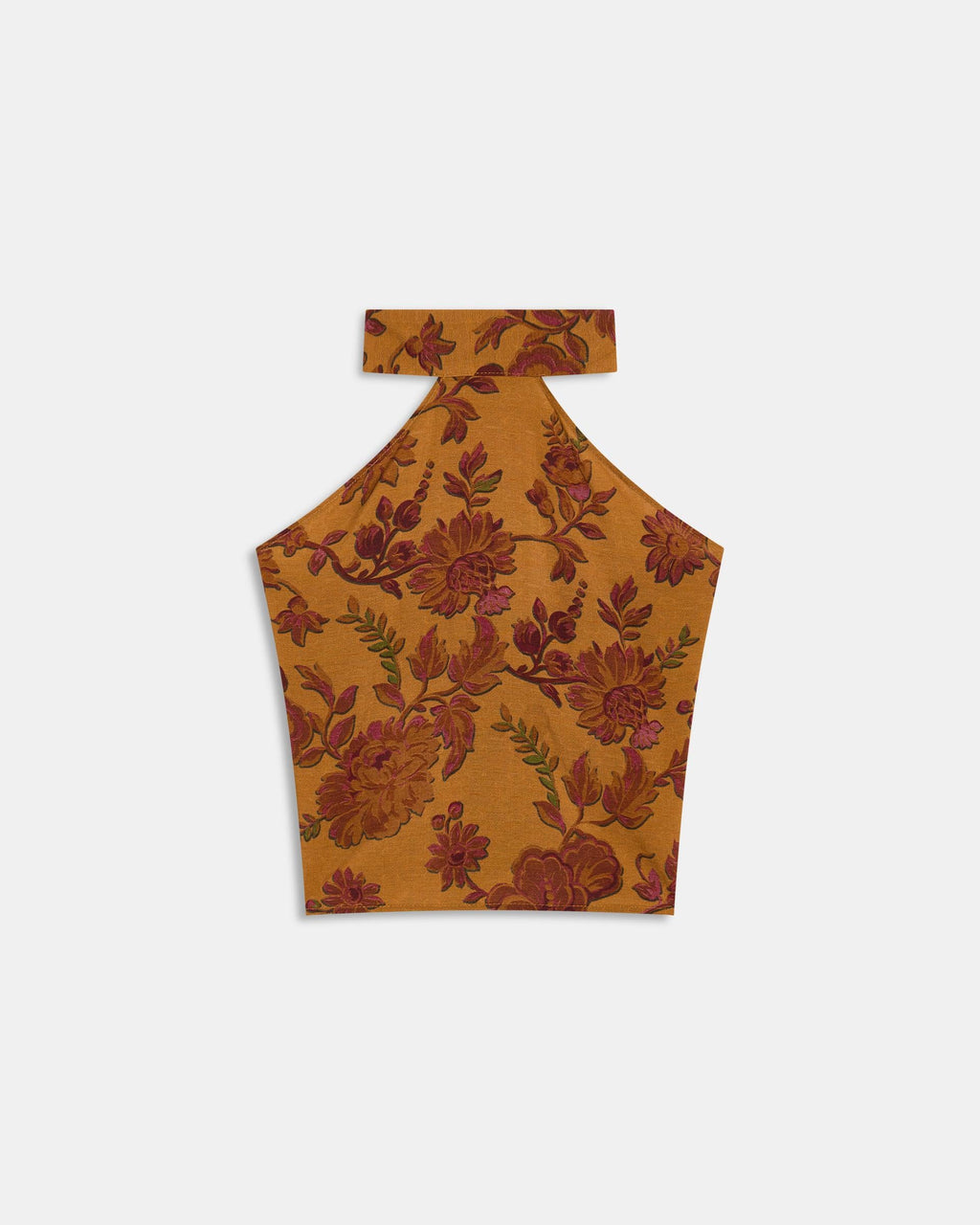 Top Estampado Floral Espalda Multicolor