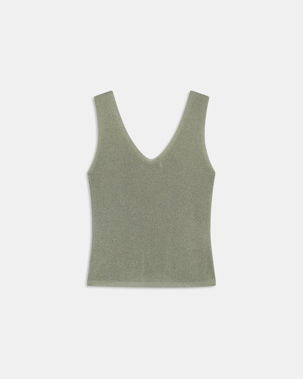 Top Tirantes Lurex Verde