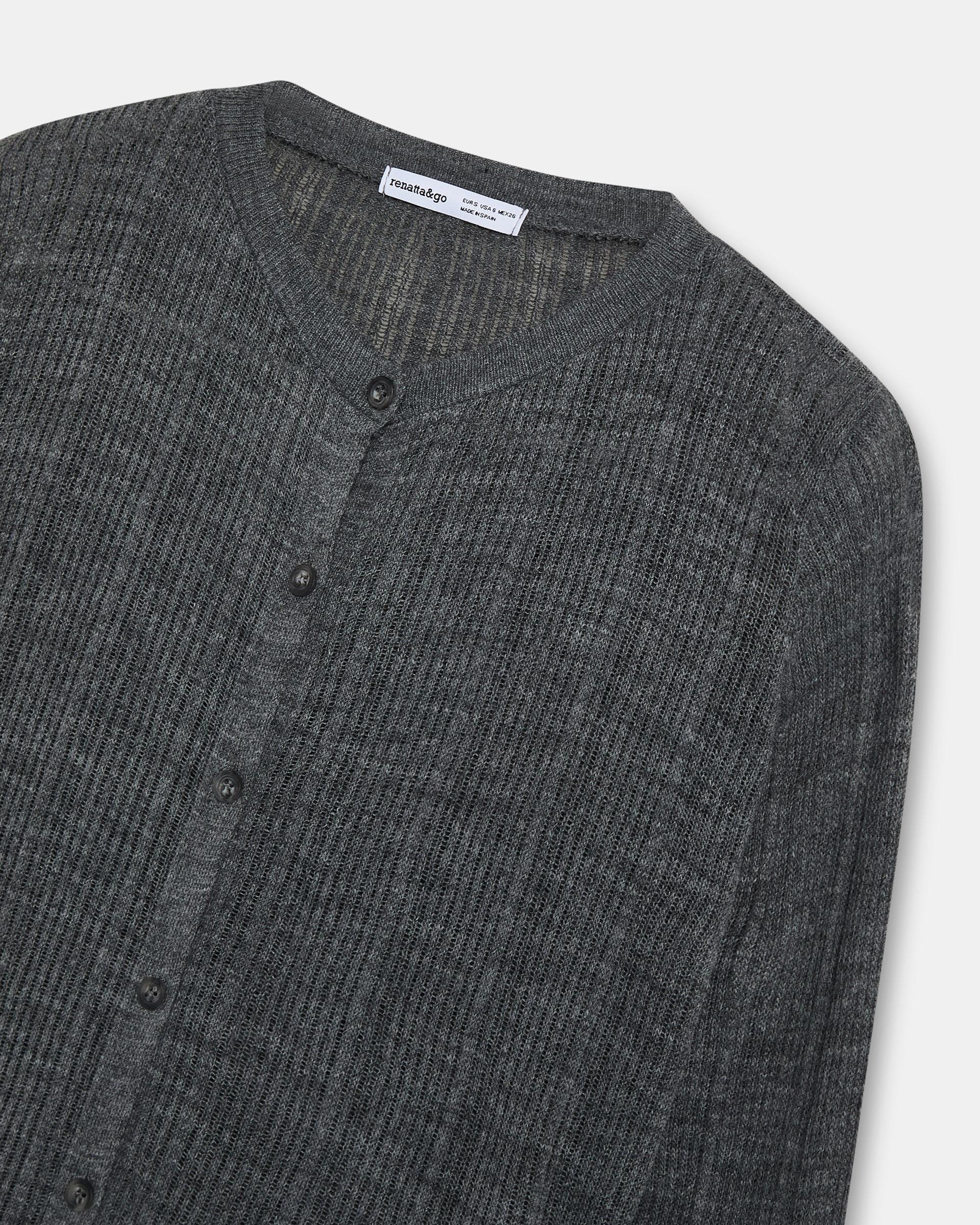Chaqueta Punto Canale Gris