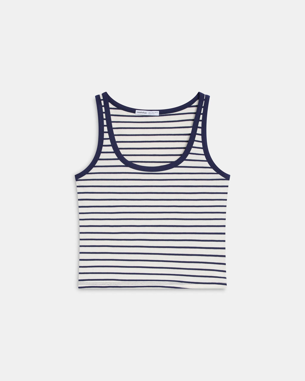 Camiseta Tirantes Rayas Azul Marino