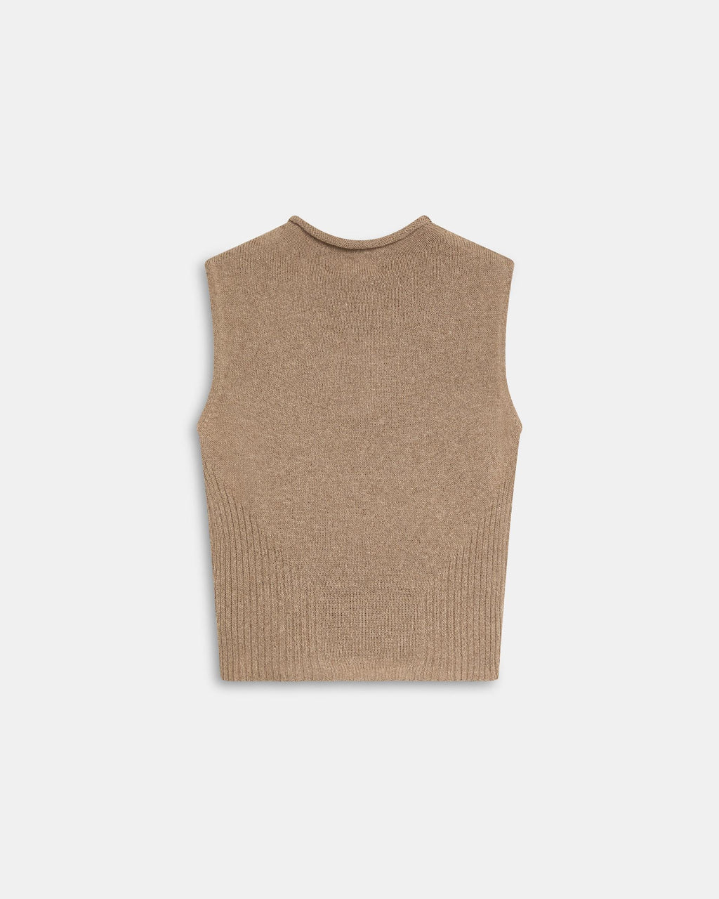 Top Punto Detalle Rib Beige