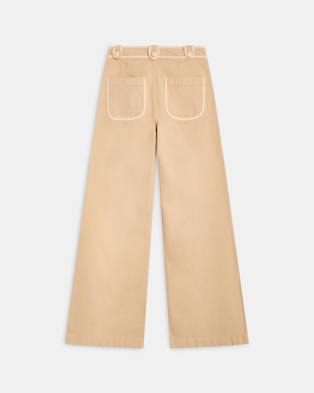 Jeans Vivo Contraste Beige