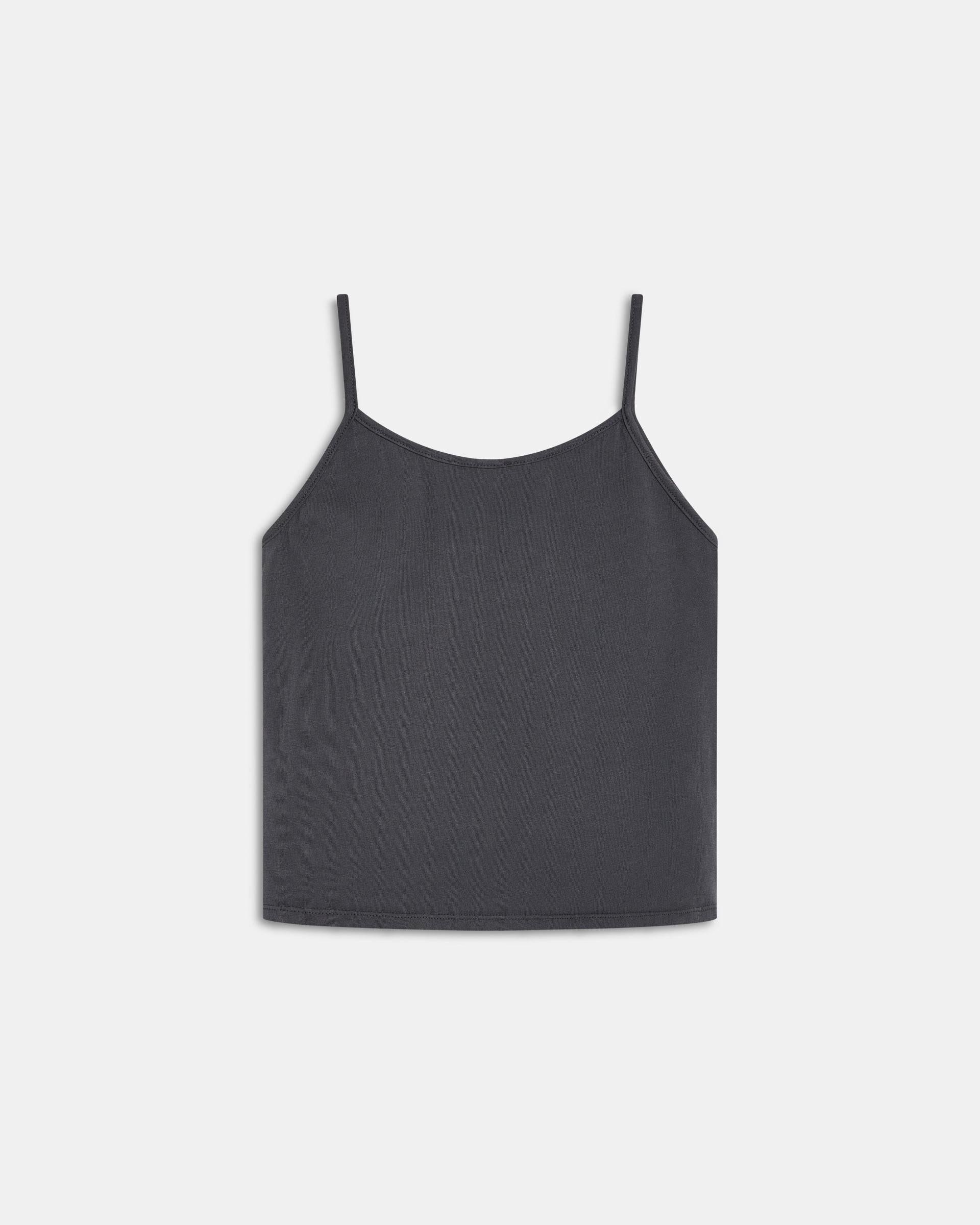 Camiseta Tirantes Nervios Antracita