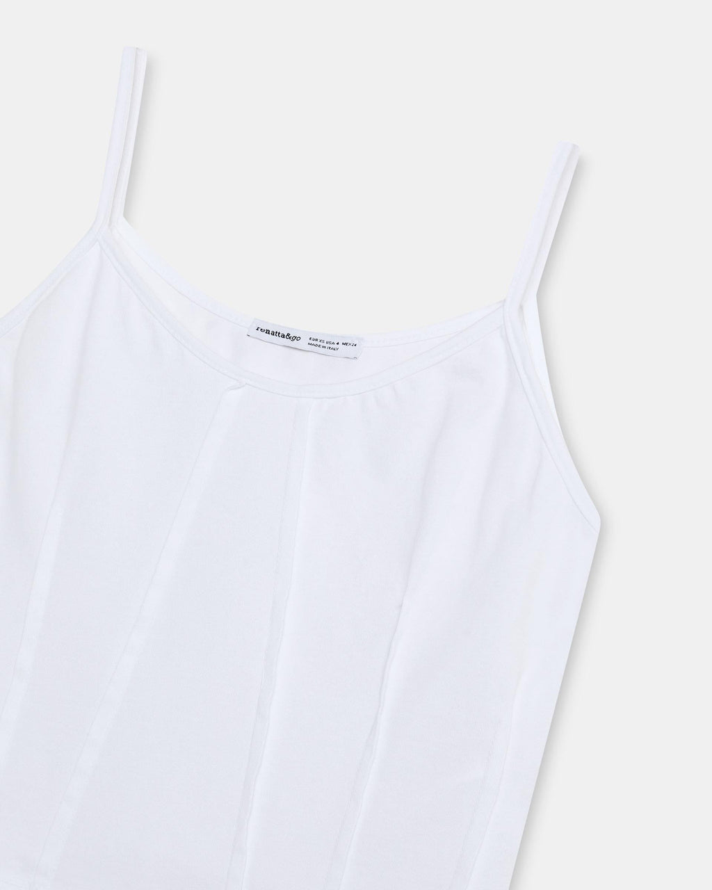 Camiseta Tirantes Nervios Blanco