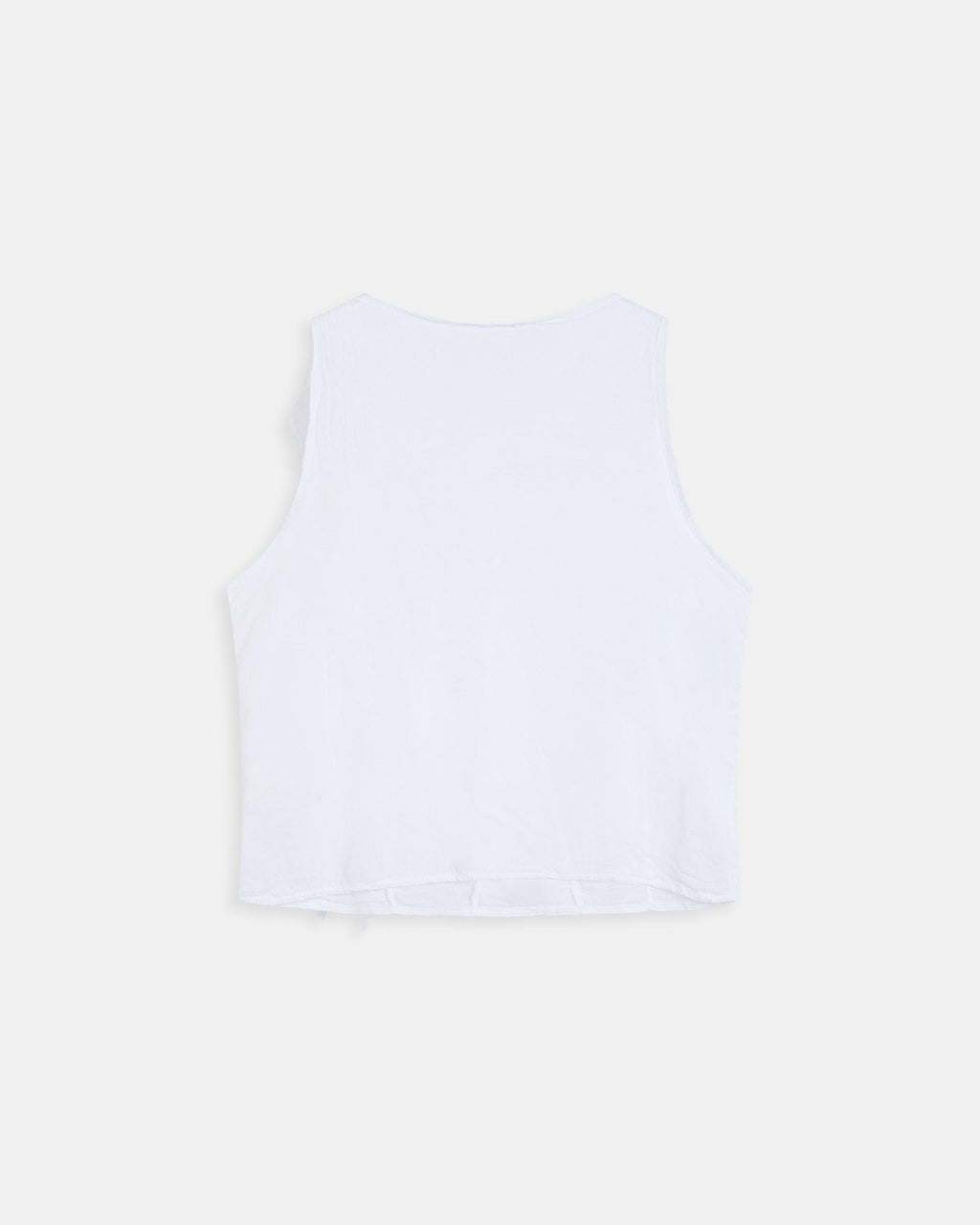 Blusa Volantes Delanteros Blanca