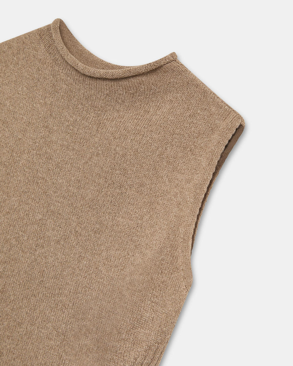 Top Punto Detalle Rib Beige
