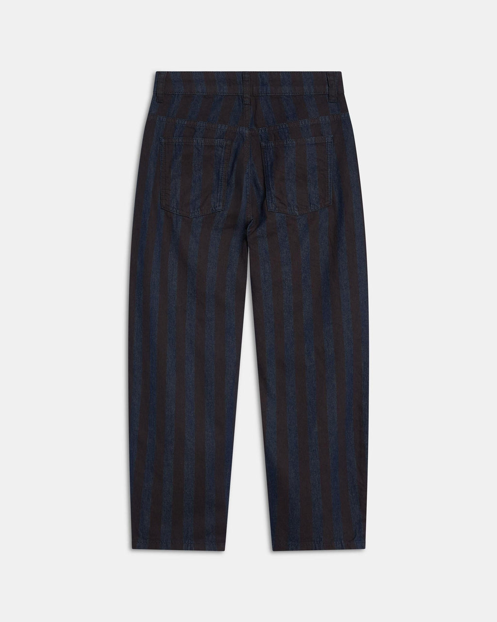 Jeans Balloon Rayas Azul Oscuro