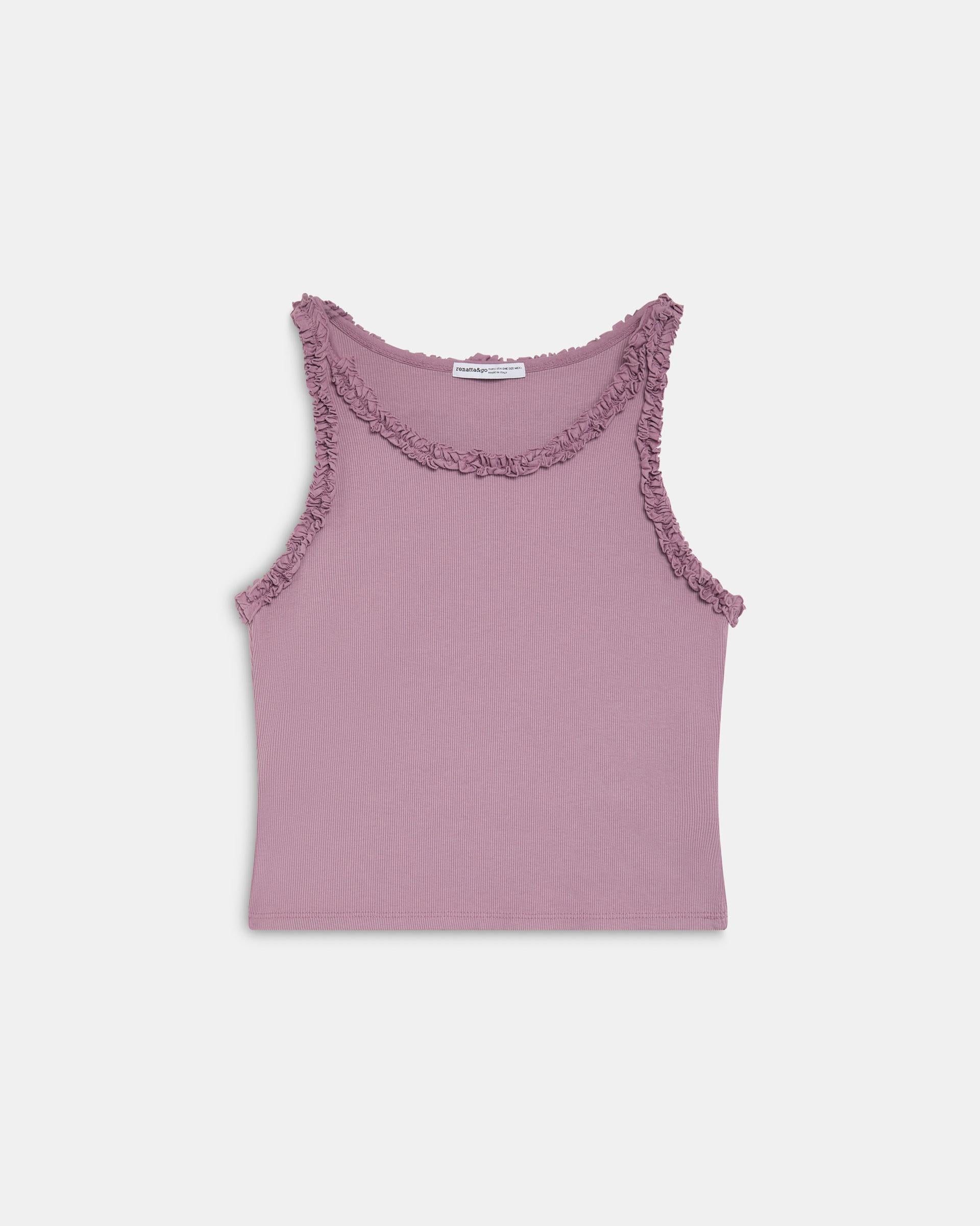 Camiseta Tank Volante Morado