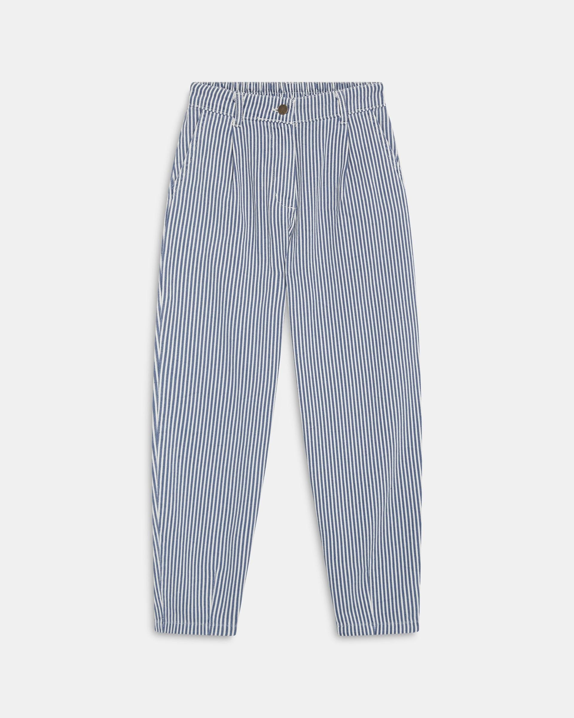Jeans Balloon Rayas Azul