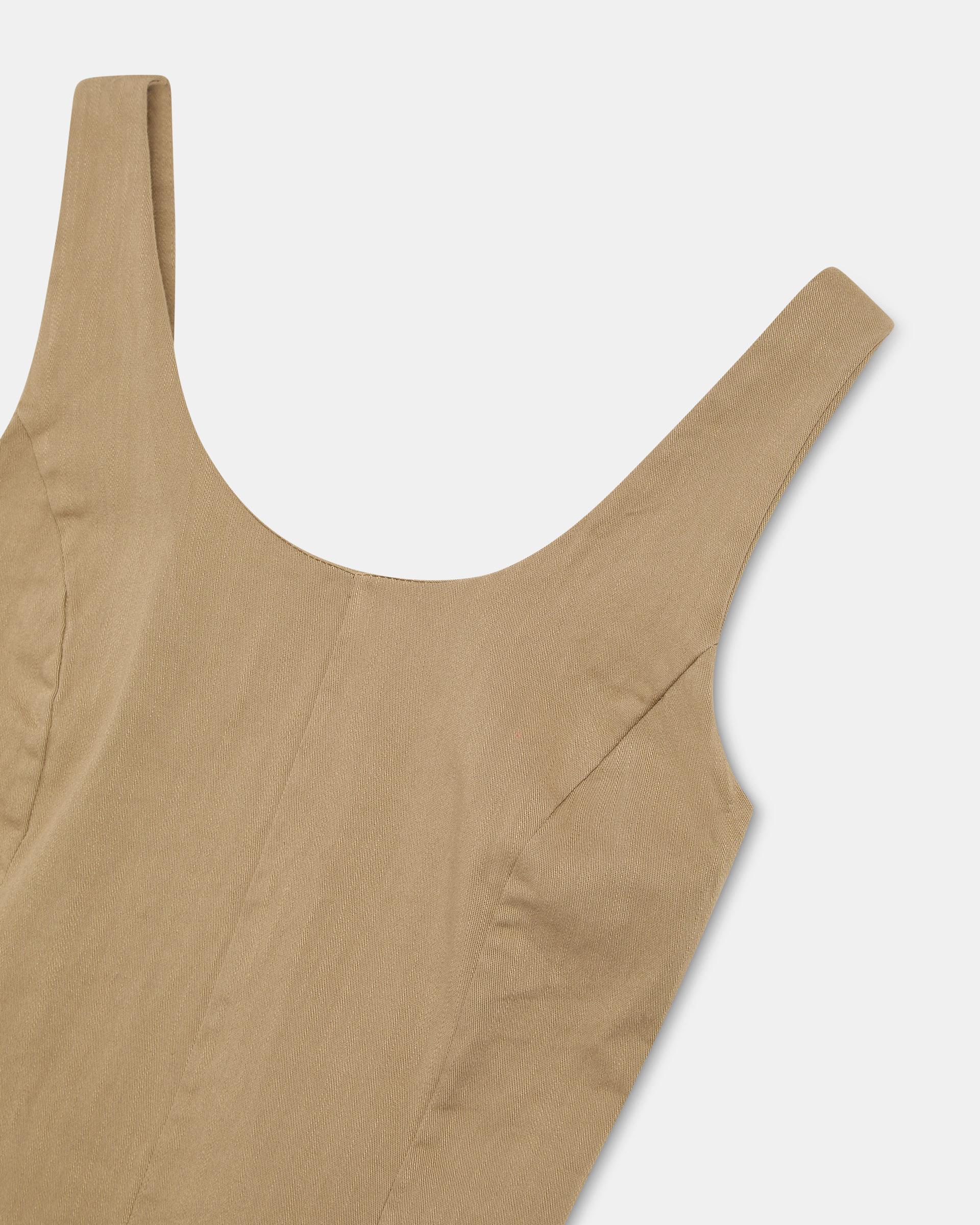 Top Corsetero Beige