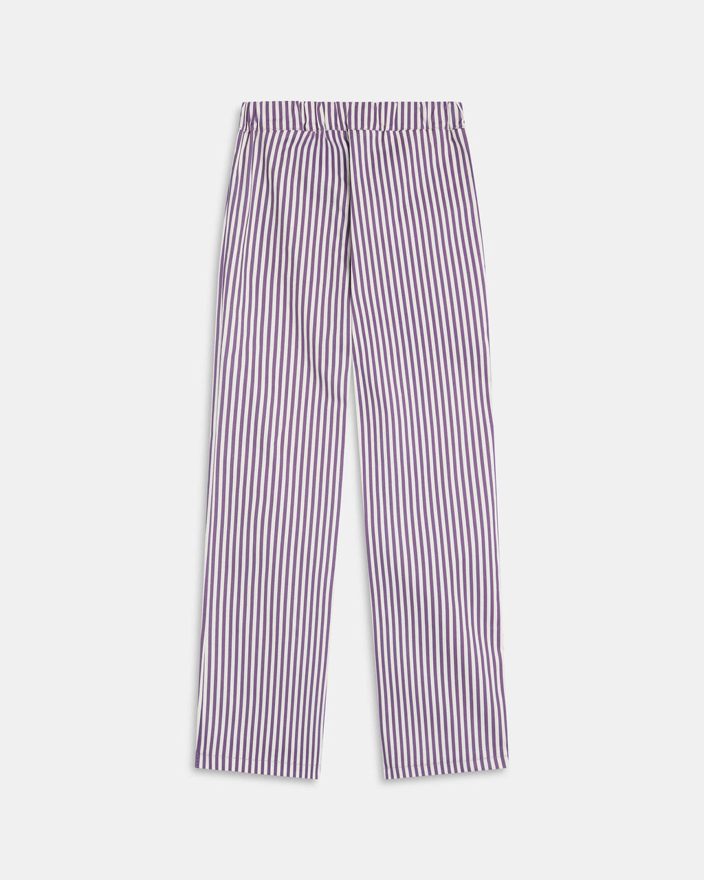 Jeans Rayas Bolsillos Contraste Morado